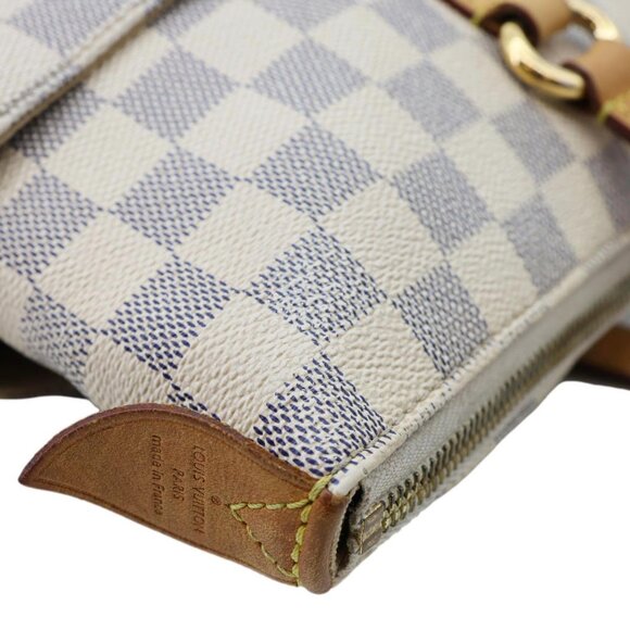 Louis Vuitton Totally MM Damier Azur Shoulder Bag White - Picture 3 of 14